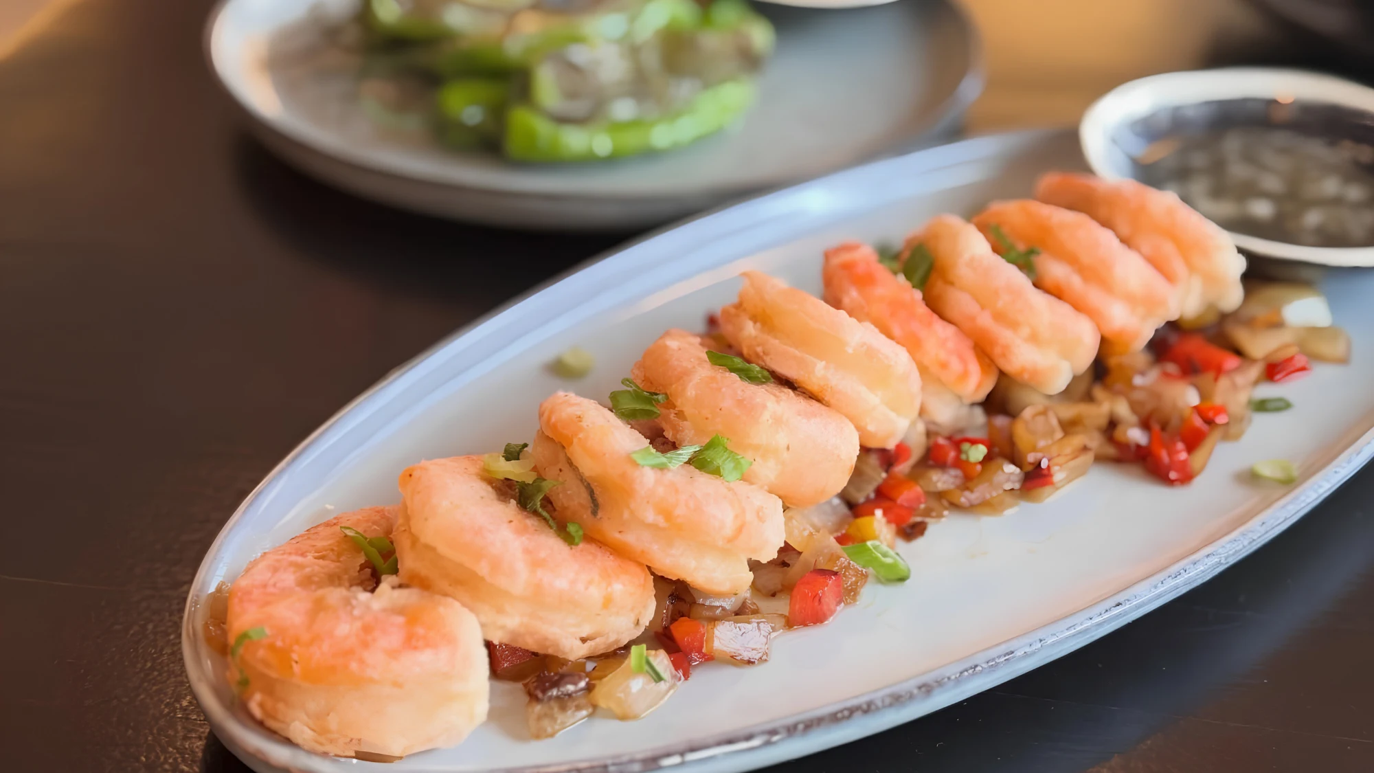 Delicious seafood dishes served at a coastal restaurant