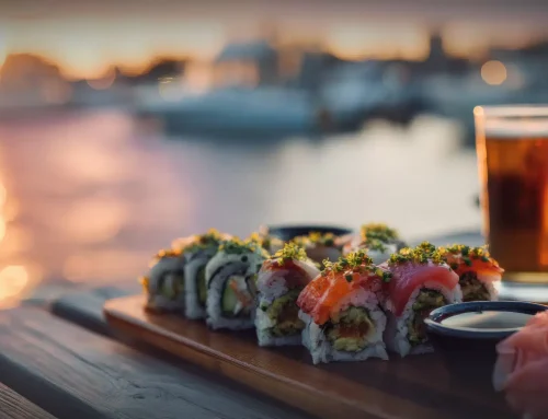 Plan Your Perfect Outdoor Sushi Experience in Mystic During Every Season of the Year